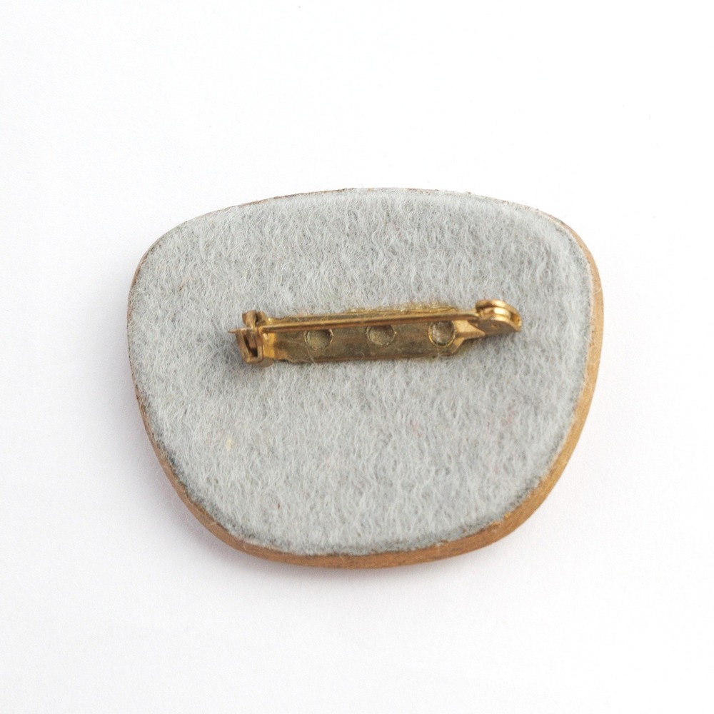 Vintage Today Is The First Day Of The Rest Of Your Life Brooch Inspirational - Picture 5 of 5